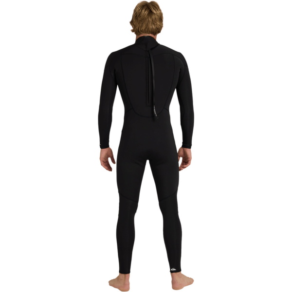 2026 Quiksilver Mens Prologue+ 3/2mm Back Zip Flatlock Wetsuit 25AW213514 - Black